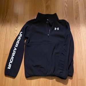 Under Armour Boy’s Fleece 1/4 Zip Sz YLG